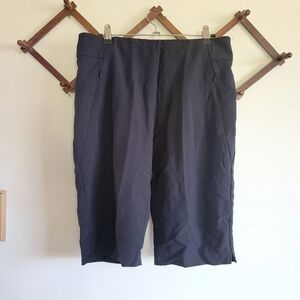 NWOT Tail Biking Bermuda Shorts Stretchy Black Medium 6